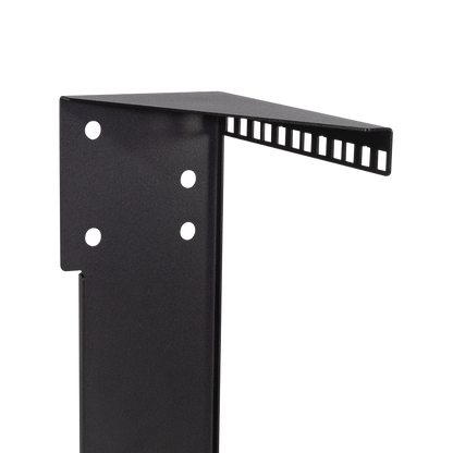 19" verticale muurbeugel 4U zwart