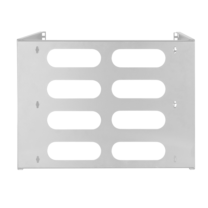 8U wand server rack 494x400x360mm (BxDxH) grijs