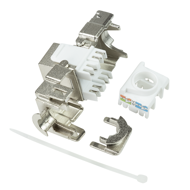 CAT6a keystone RJ45 STP