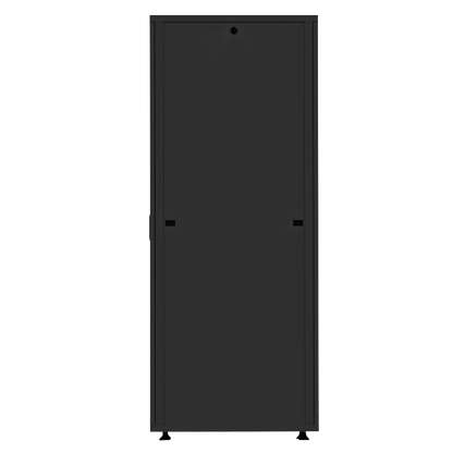 42U serverkast met geperforeerde deuren 800x1000x2055mm (BxDxH) zwart