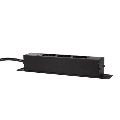 1U 3 voudige stekkerdoos voor 10'' serverrack