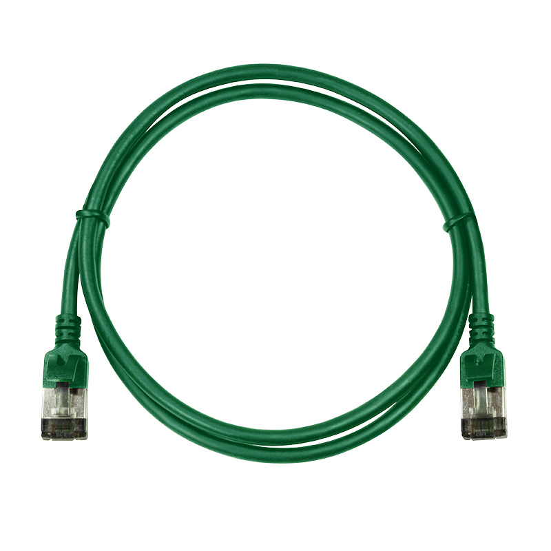 CAT6a U/FTP Ultraflex, 100% koper, groen, 2M