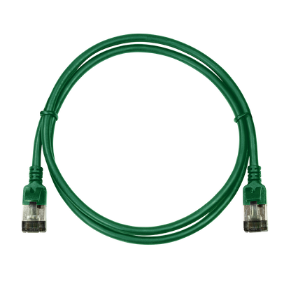 CAT6a U/FTP Ultraflex, 100% koper, groen, 2M