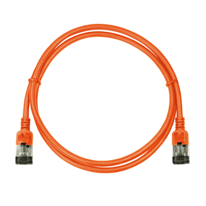 CAT6a U/FTP Ultraflex, 100% koper, oranje, 3M