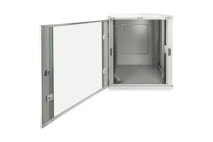 16U wandkast, Dynamic Basic 600x600x789 mm, kleur grijs (RAL 7035)