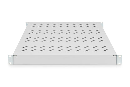1U 19 inch verstelbaar legbord voor 800mm diepe kasten grijs