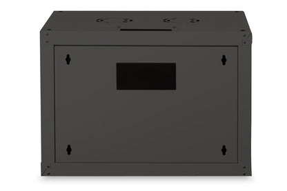 7U wandkast, Uniek 600x450x420 mm, kleur zwart (RAL 9005)