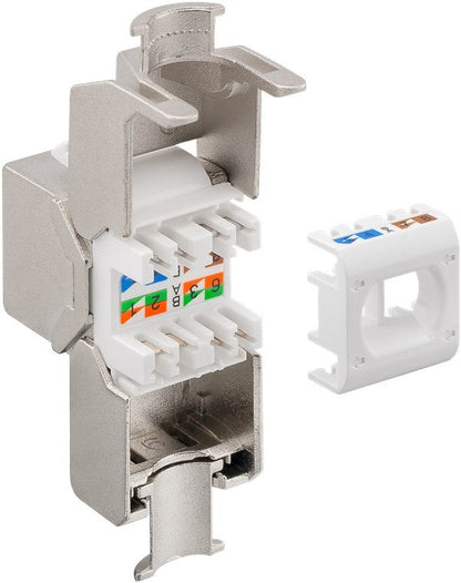 CAT8.1 Keystone RJ45 STP Toolless GHMT-Gecertificeerd