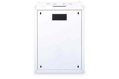 16U wandkast, Unique 600x600x820 mm, kleur grijs (RAL 7035)