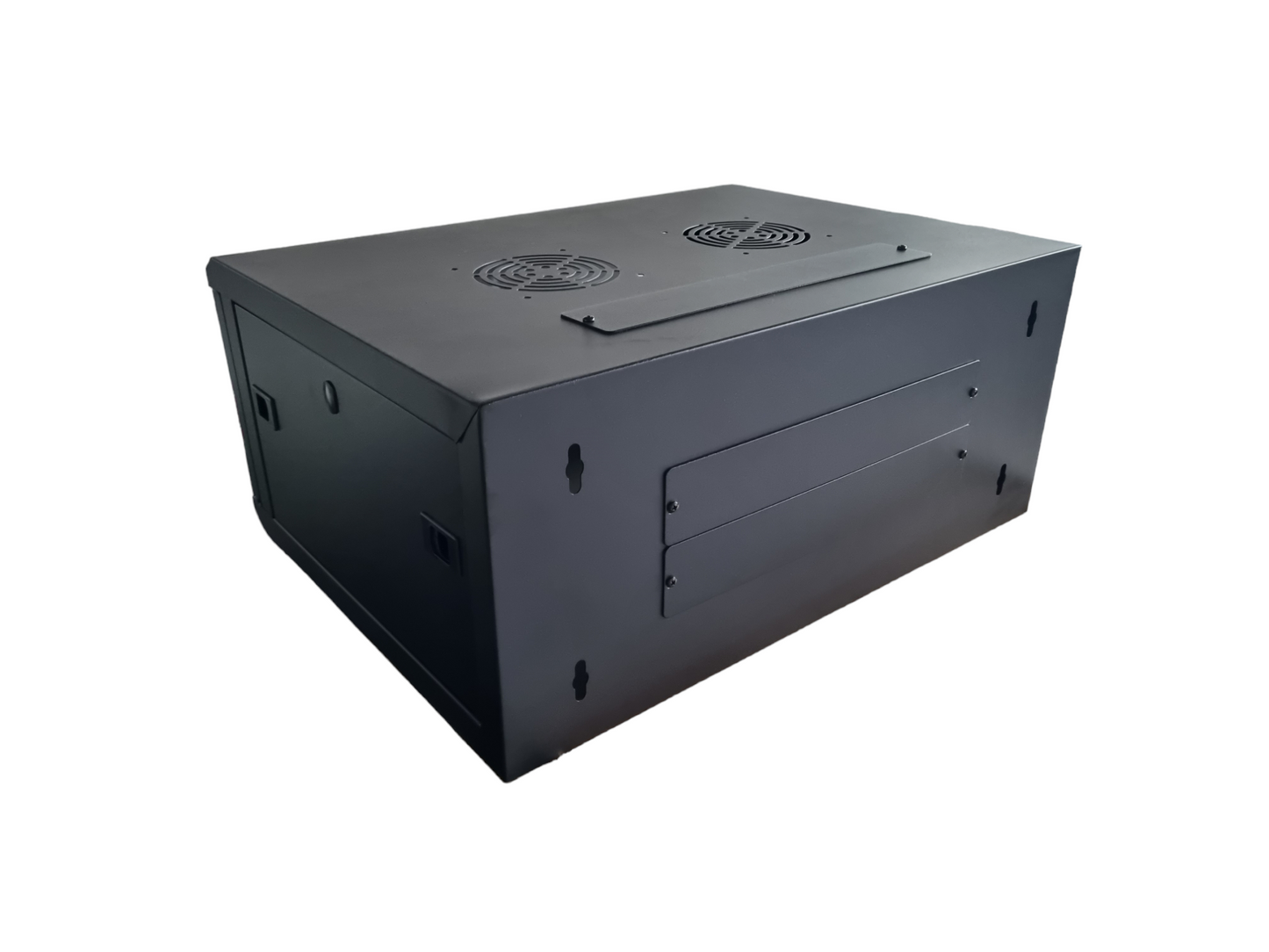 15U wandkast met glazen deur 600x450x770mm