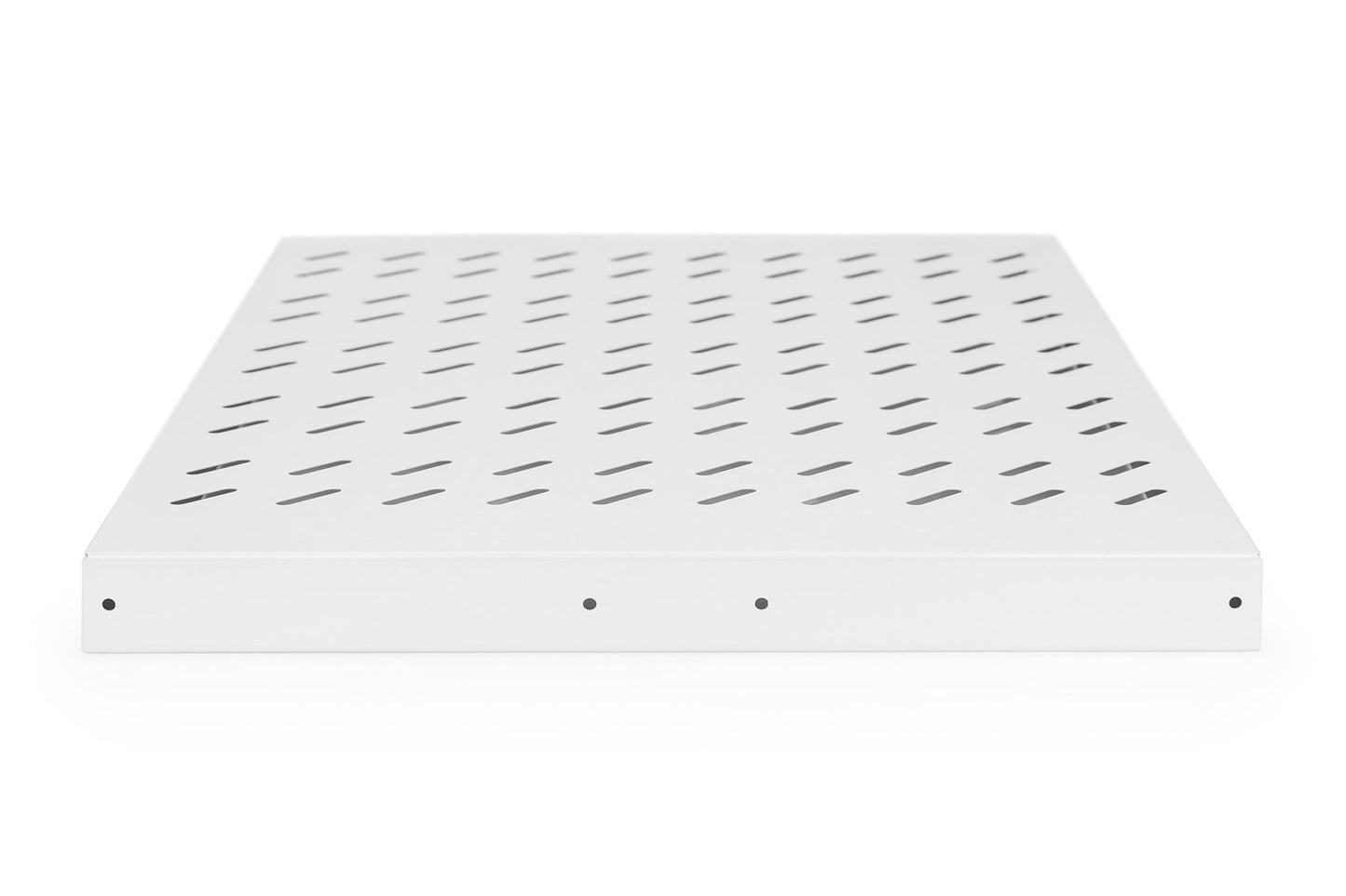 1U uitschuifbaar legbord voor 800 mm diepe rekken 40x484x568 mm, tot 25 kg, grijs (RAL 7035)