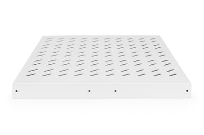 1U uitschuifbaar legbord voor 800 mm diepe rekken 40x484x568 mm, tot 25 kg, grijs (RAL 7035)