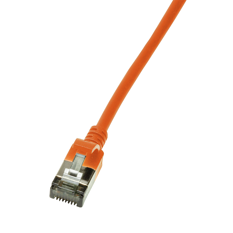 CAT6a U/FTP Ultraflex, 100% koper, oranje, 3M