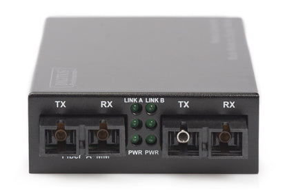 Gigabit Multimode/Singlemode Mediaconverter SC/SC