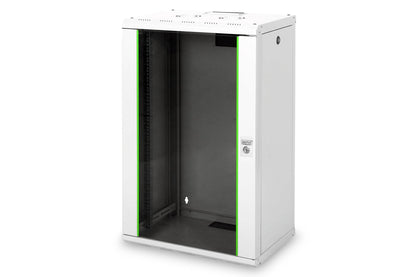 20U wandkast, Uniek 600x450x998 mm, kleur grijs (RAL 7035)