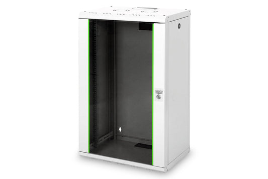 20U wandkast, Uniek 600x450x998 mm, kleur grijs (RAL 7035)