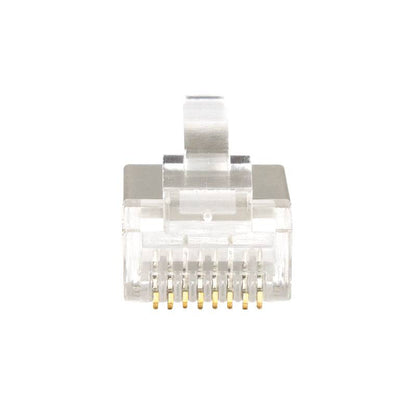 CAT6a Connector RJ45 - STP 50 stuks voor soepele en stugge kabel