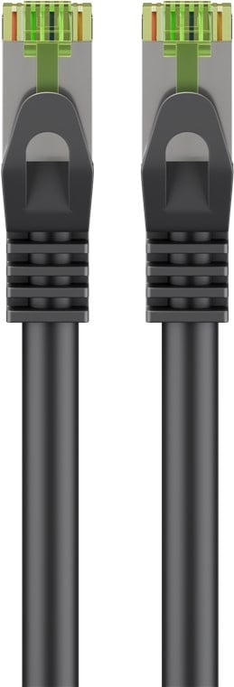 CAT8.1 S/FTP LSZH 0.25M Zwart GHMT gecertificeerd