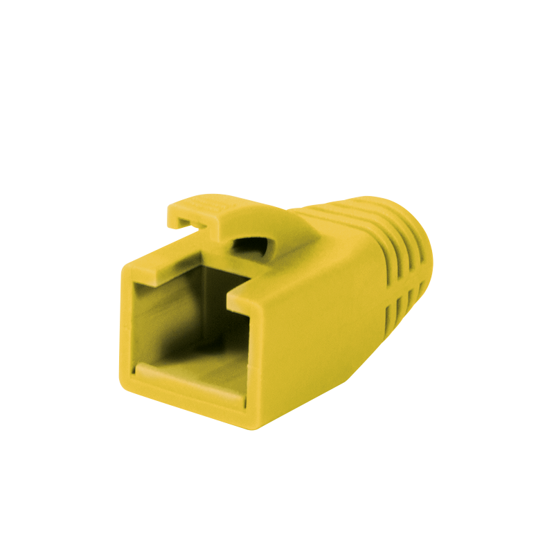 RJ45 Tule 8mm geel 50 stuks