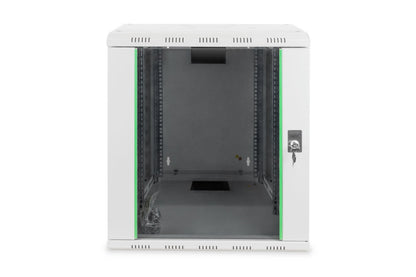 12U wandkast, Unique 600x450x643 mm, kleur grijs (RAL 7035)