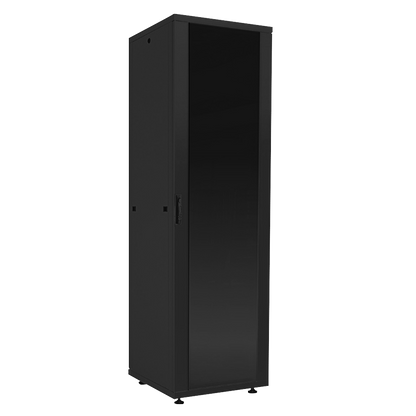 16U Patchkast 600x600x878mm zwart