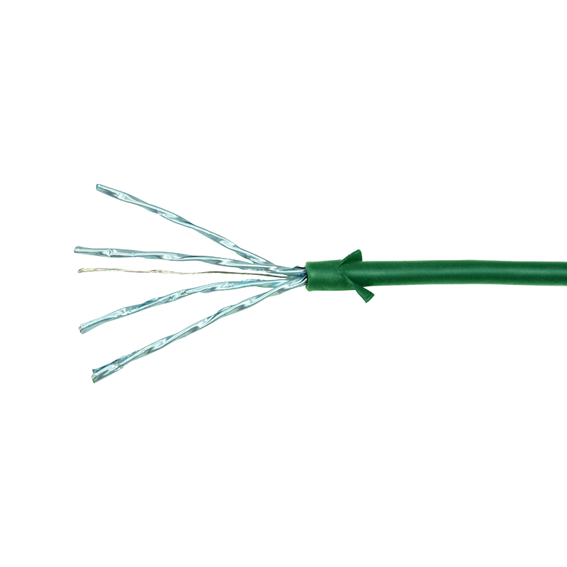 CAT6a U/FTP Ultraflex, 100% koper, groen, 2M