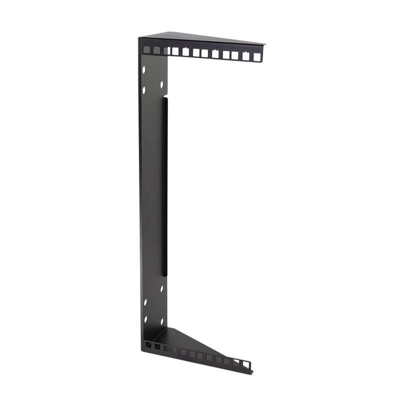 19" verticale muurbeugel 4U zwart