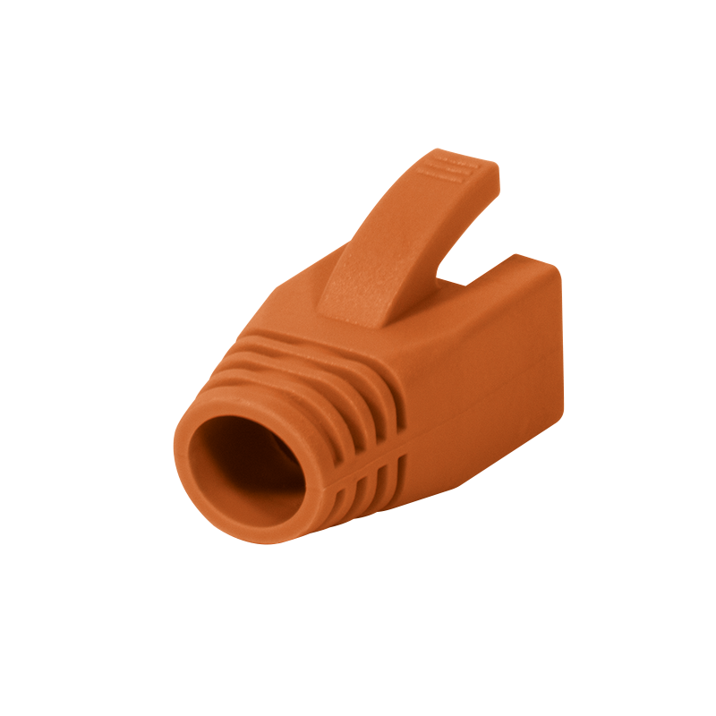 RJ45 Tule 8mm oranje 50 stuks