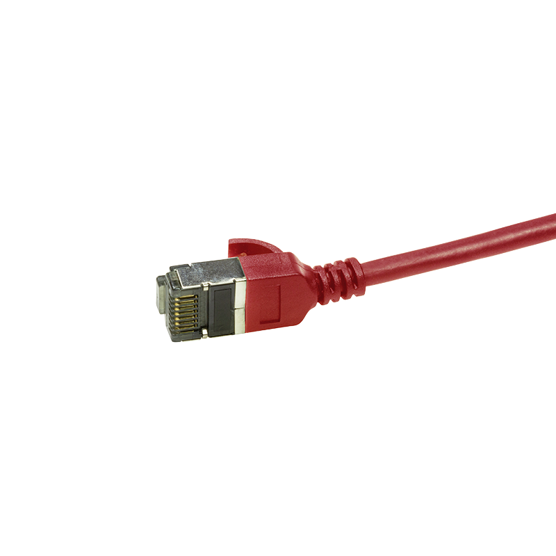 CAT6a U/FTP Ultraflex, 100% koper, rood, 1M
