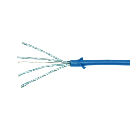 CAT6a U/FTP Ultraflex, 100% koper, blauw, 2M