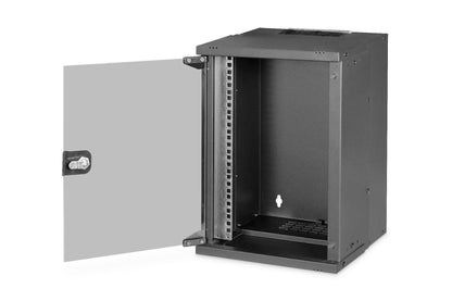 10" 9U wandkast, SOHO PRO, ongemonteerd 315 x 300 x 460 mm, zwart