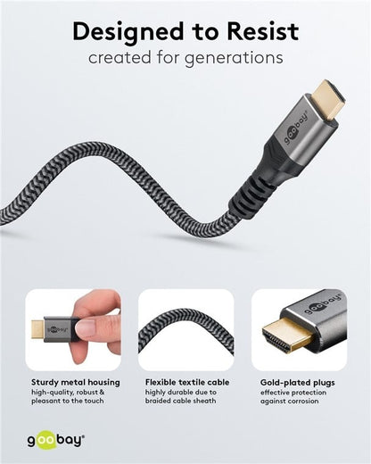 High-Speed HDMI™-kabel 4K 60Hz 5M