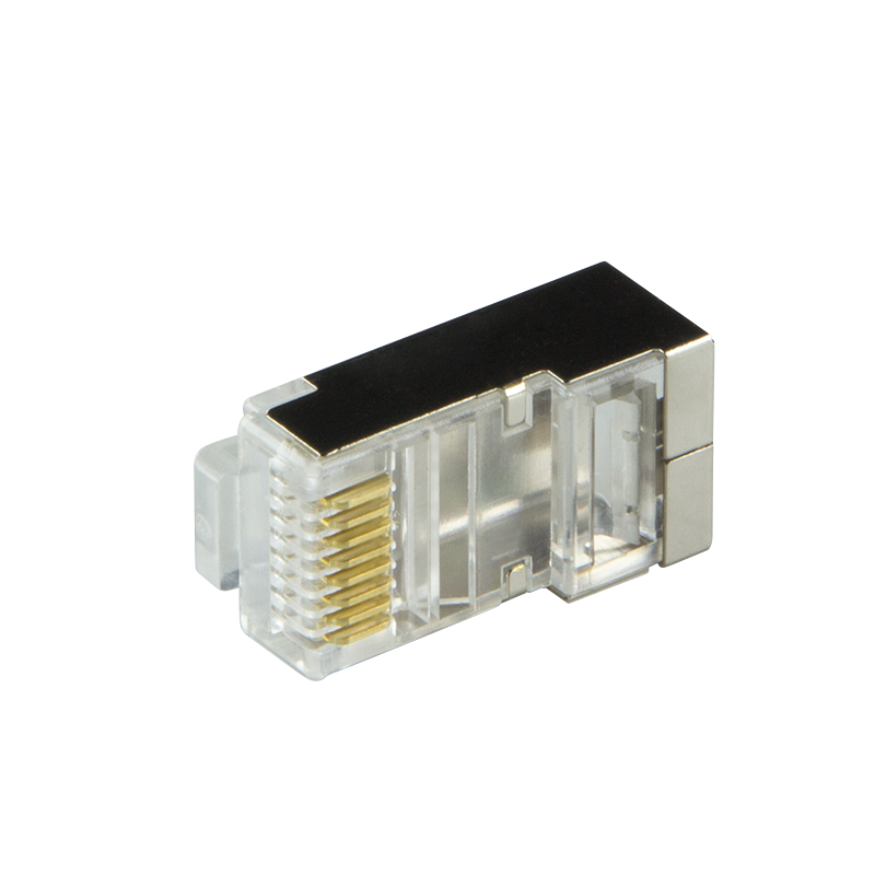 CAT6 Connector met tule RJ45 - STP 100 stuks voor soepele kabel