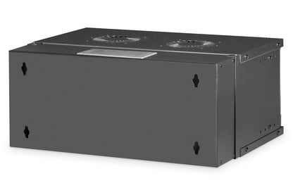 4U wandkast, SOHO PRO, ongemonteerd 540x400x240 mm, zwart