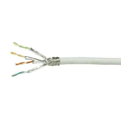 S/FTP CAT6 netwerkkabel stug 50M CCA wit