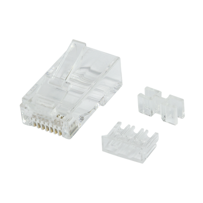 CAT6a Connector RJ45 - UTP 10 stuks voor soepele en stugge kabel