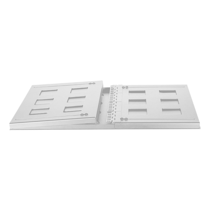 8U wand server rack 494x400x360mm (BxDxH) grijs