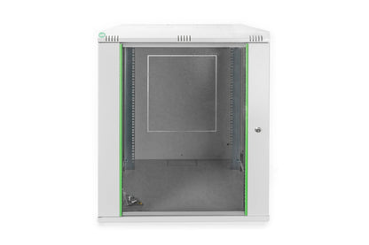 16U wandkast, Dynamic Basic 600x600x789 mm, kleur grijs (RAL 7035)