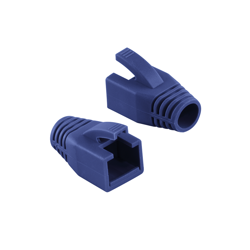 RJ45 Tule 8mm blauw 50 stuks
