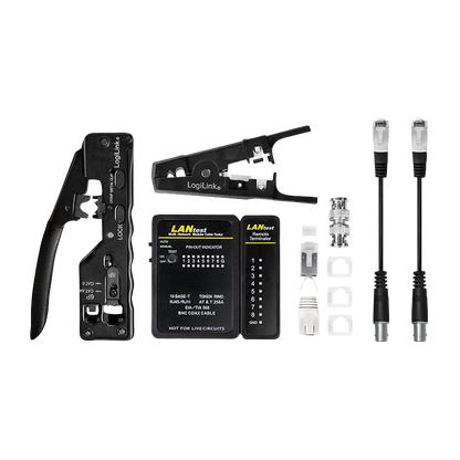 Netwerk toolset voor CAT6a en CAT7 kabels