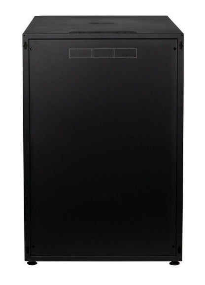 18U serverkast met glazen voordeur (BxDxH) 600x800x871mm