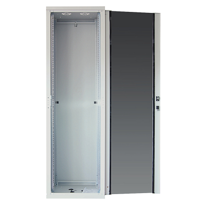 16U patchkast 600x600x878mm lichtgrijs