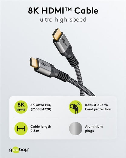 Ultra High-Speed HDMI™-Kabel 8K 60Hz 5M