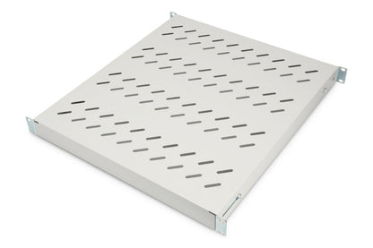 1U 19 inch verstelbaar legbord voor 800mm diepe kasten grijs