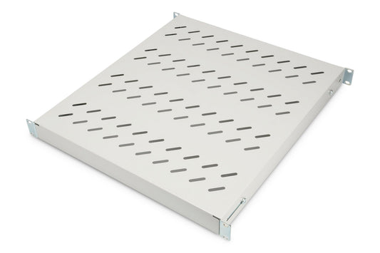 1U 19 inch verstelbaar legbord voor 800mm diepe kasten grijs
