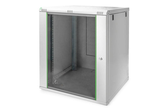 16U wandkast, Dynamic Basic 600x600x789 mm, kleur grijs (RAL 7035)