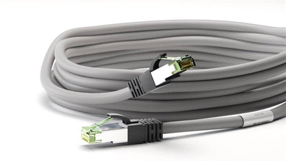 CAT8.1 S/FTP PIMF LSZH 5M Grijs