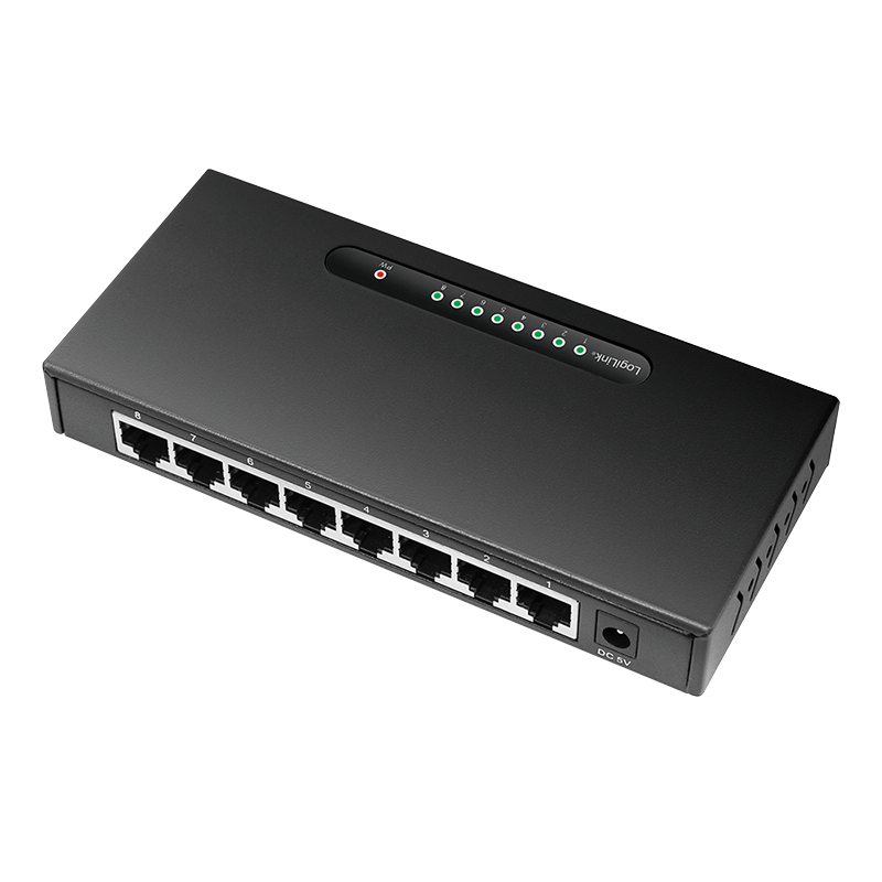 8 Poorts Gigabit Switch 10/100/1000 Mbps