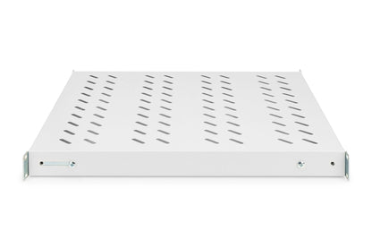 1U 19 inch verstelbaar legbord voor 800mm diepe kasten grijs