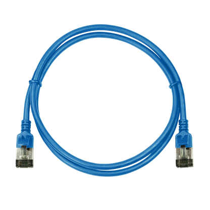 CAT6a U/FTP Ultraflex, 100% koper, blauw, 2M
